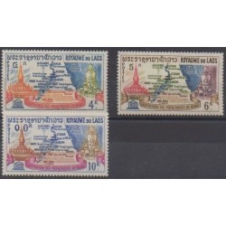 Laos - 1964 - No 94/96 - Monuments
