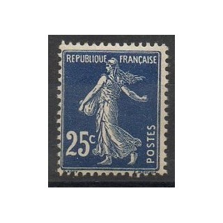 Stamps  - France - Varieties - 1907 - Nb 140b