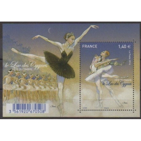 France - Blocks and sheets - 2016 - Nb F5084 - Art - Music