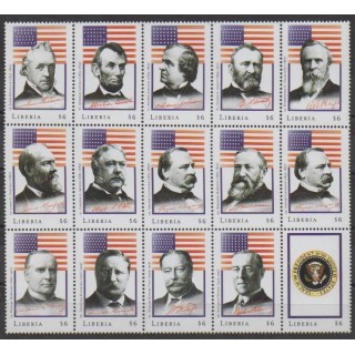 Buy this set of stamps of Liberia of the year 2000 (Nb 2757/2771).