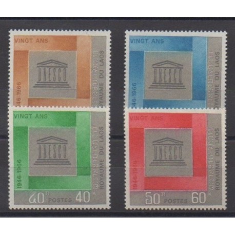 Laos - 1966 - No 138/141