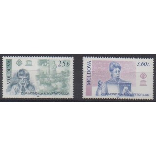Buy these stamps of Moldova of the year 2000 (Nb 323/324).