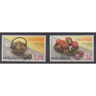 Acheter cette série de timbres de Moldavie de l'année 2009 (No 562/563).