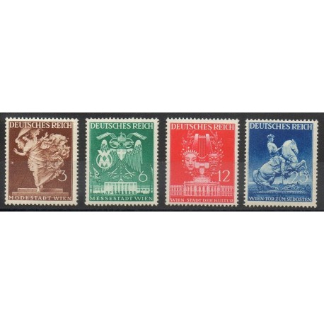Allemagne - 1941- No 692/695 - Seconde Guerre mondiale