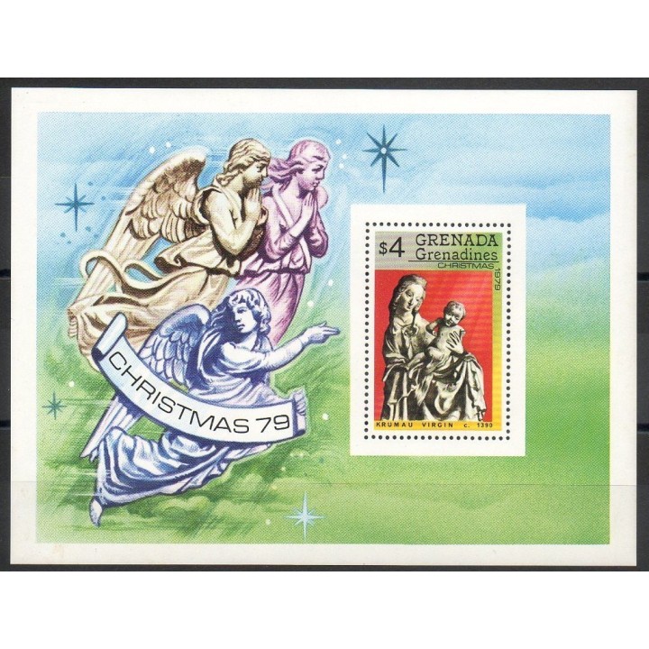 Timbres - Thème Noël - Grenadines - 1979- No BF 45