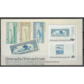 Timbres - Thème avions - Grenadines - 1978- No BF 33