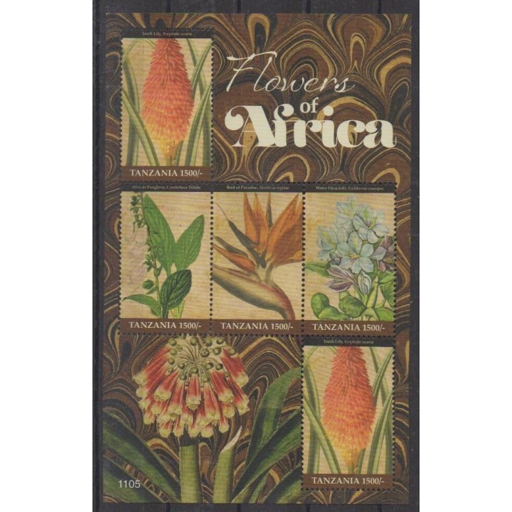 Acheter cette série de timbres de Tanzanie de l'année 2011 (No 3768/3772).