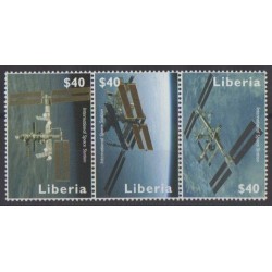 Liberia - 2008 - Nb 4542/4544 - Space