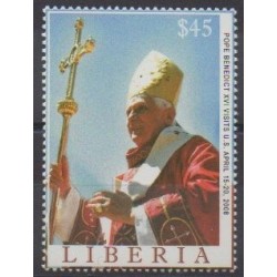 Liberia - 2008 - Nb 4566 - Pope