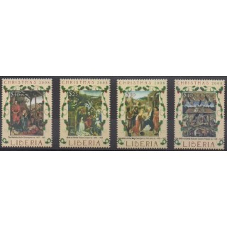 Acheter cette série de timbres du Liberia de l'année 2008 (No 4579A/4579D).