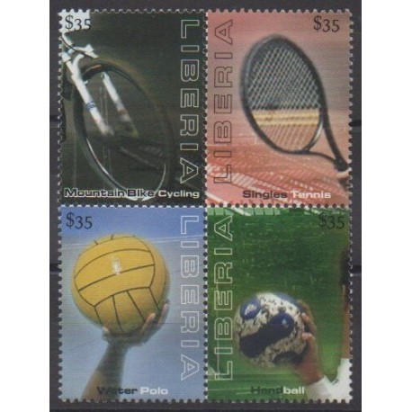 Liberia - 2009 - Nb 4603/4606 - Various sports