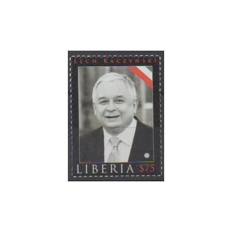 Liberia - 2010 - No 4776 - Célébrités