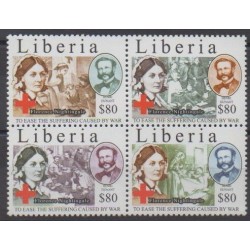 Liberia - 2010 - No 4777/4780 - Santé ou Croix-Rouge