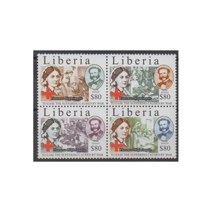 Acheter cette série de timbres du Liberia de l'année 2010 (No 4777/4780).