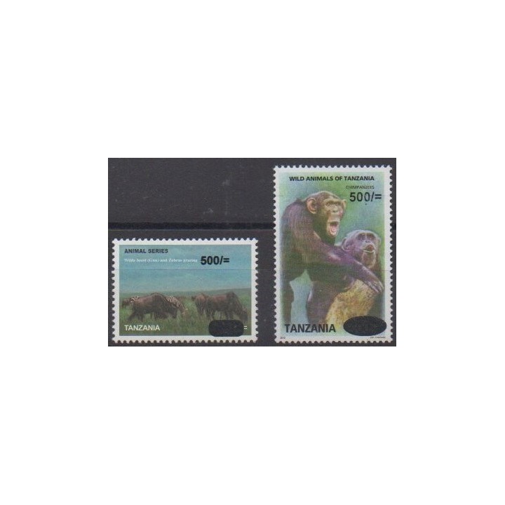 Acheter cette série de timbres de Tanzanie de l'année 2014 (No 3930/3931).