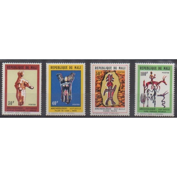 Buy this set of stamps of Mali of the year 1972 (Nb 172/175).