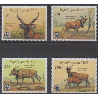 Buy this set of stamps of Mali of the year 1986 (Nb 538/541).