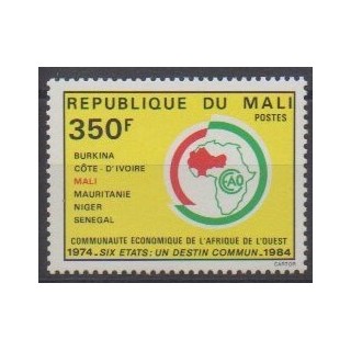 Buy this stamp of Mali of the year 1984 (Nb 502).