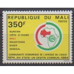 Mali - 1984 - Nb 502 - Various Historics Themes