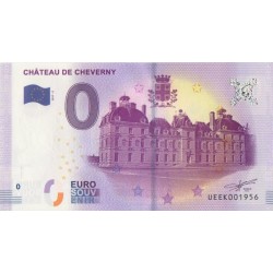 Euro banknote memory - 41 - Château de Cheverny - 2017-2 - Nb 1956