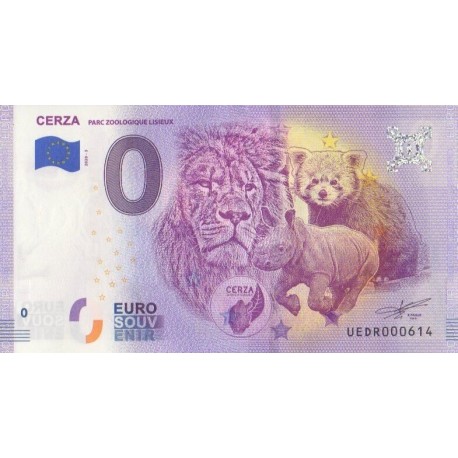 Euro banknote memory - 14 - Parc zoologique de Lisieux - 2020-5 - Nb 614