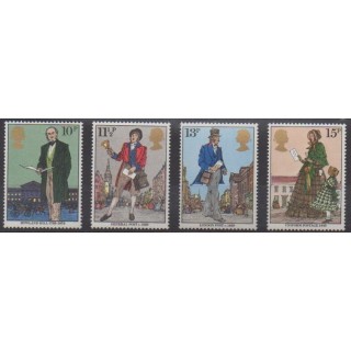 Acheter cette série de timbres de Grande-Bretagne de l'année 1979 (No 909/912).
