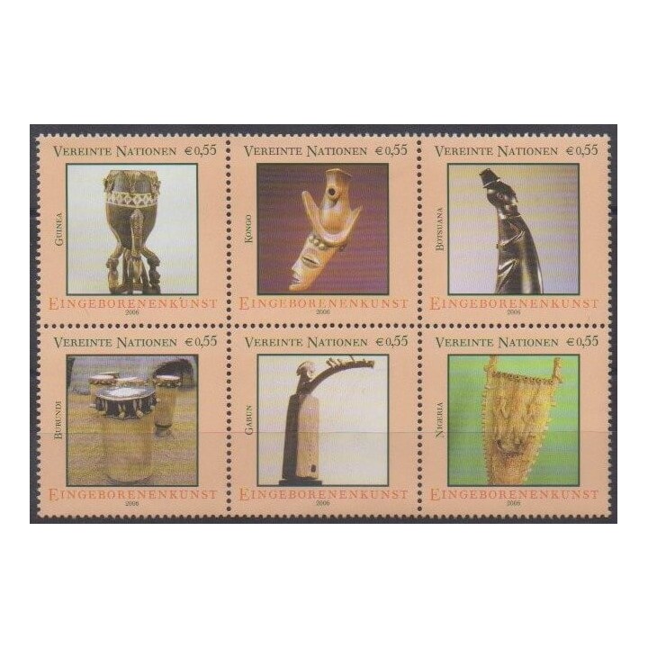 Buy this set of stamps of United Nations (UN - Vienna) of the year 2006 (Nb 466/471).