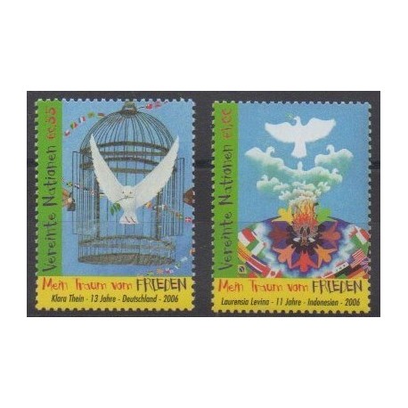 Nations Unies (ONU - Vienne) - 2006 - No 486/487