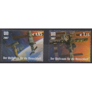 Buy this set of stamps of United Nations (UN - Vienna) of the year 2007 (Nb 524/525).