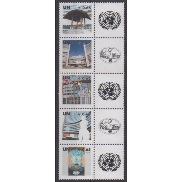 Buy this set of stamps of United Nations (UN - Vienna) of the year 2008 (Nb 540/544).