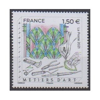 Acheter ce timbre de France de l'année 2021 (Métiers d'art).