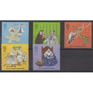 Buy this set of stamps of Great Britain of the year 2003 (Nb 2409/2413).