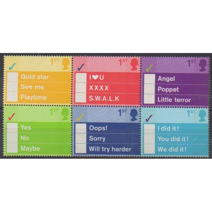 Acheter cette série de timbres de Grande-Bretagne de l'année 2003 (No 2403/2408).