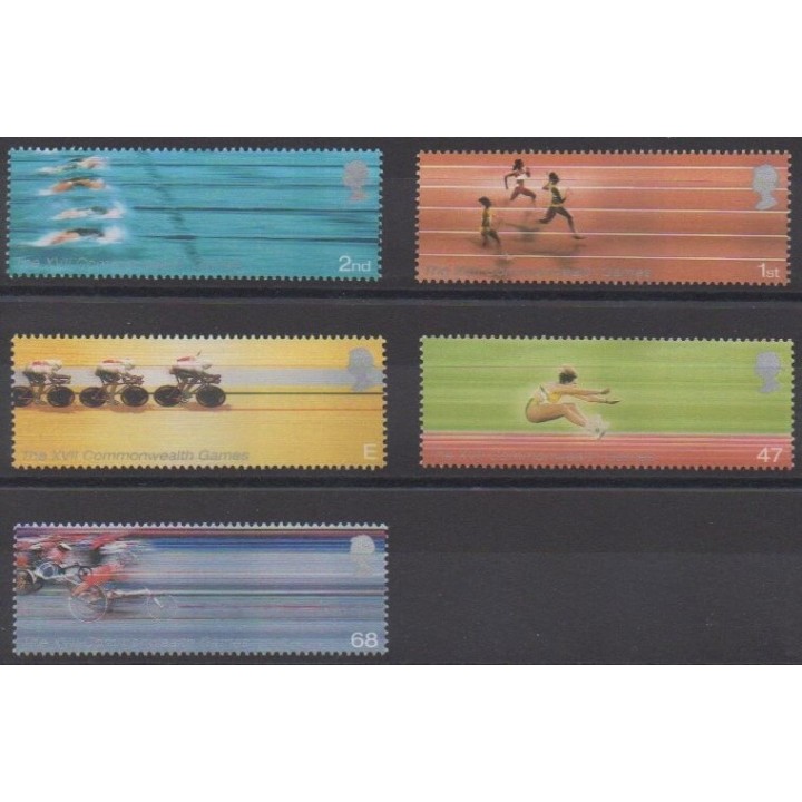 Buy this set of stamps of Great Britain of the year 2002 (Nb 2353/2357).