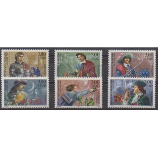 Acheter cette série de timbres de France de l'année 1997 (No 3115/3120).