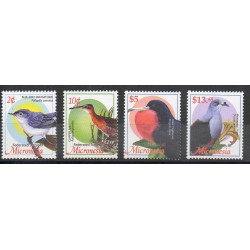 Micronésie - 2002- No 1191U-1191V-1313-1314 - Oiseaux