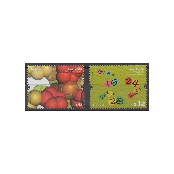 Acheter cette série de timbres du Portugal de l'année 2009 (No 3370/3371).