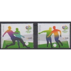 Portugal - 2006 - No 3035/3036 - Coupe du monde de football