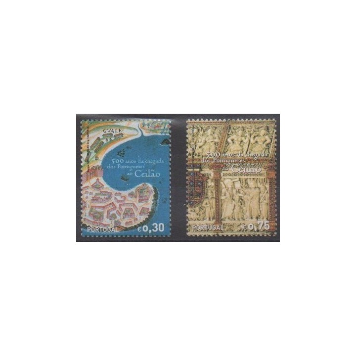 Acheter cette série de timbres du Portugal de l'année 2006 (No 3094/3095).