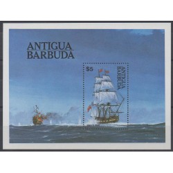 Antigua et Barbuda - 1984 - No BF 75 - Bateaux