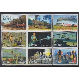 Acheter cette série de timbres de Zambie de l'année 2005 (No 1337/1345).
