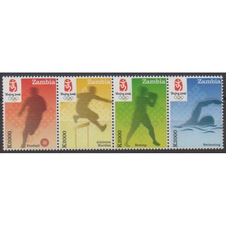 Buy this set of stamps of Zambia of the year 2008 (Nb 1388/1391).