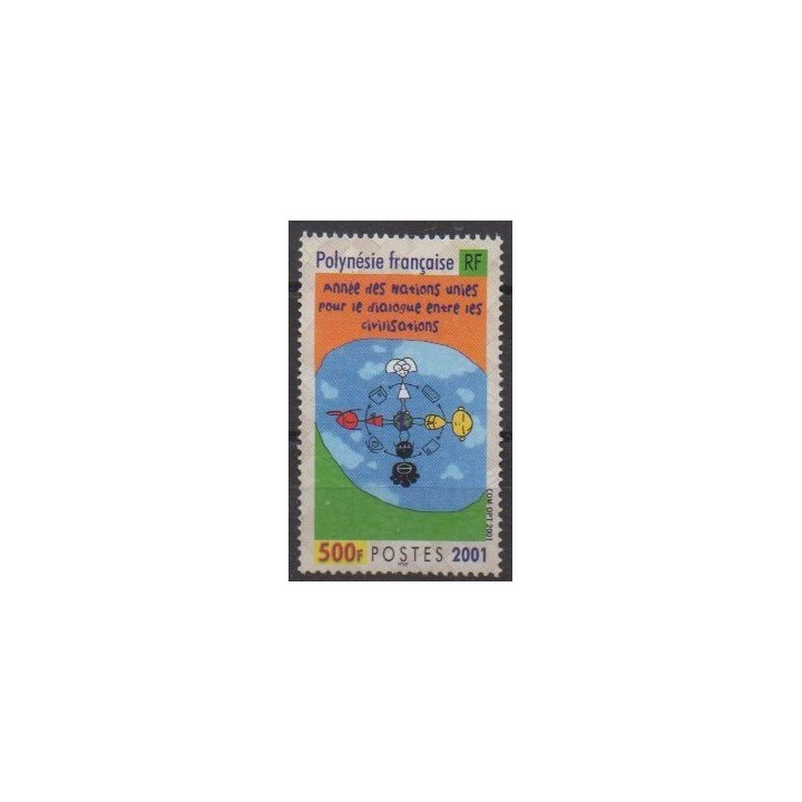 Buy this stamp of Polynesia of the year 2001 (Nb 651).