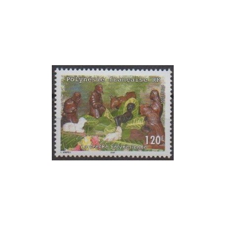 Polynésie - 2001 - No 655 - Noël