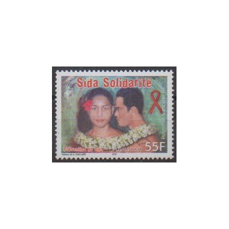 Polynésie - 2001 - No 650 - Santé ou Croix-Rouge