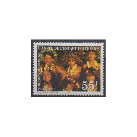 Polynésie - 2001 - No 637 - Enfance