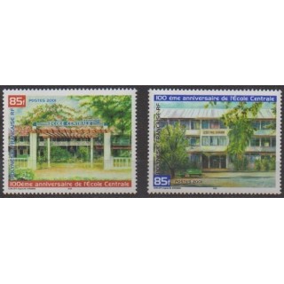 Buy this set of stamps of Polynesia of the year 2001 (Nb 631/632).