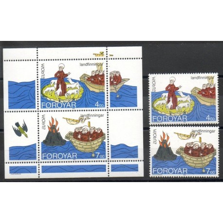 Faroe (Islands) - 1994 - Nb 254/255 - BF 7