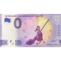 Euro banknote memory - 37 - Victor Hugo - Les Miserables - Cosette - 2021-5