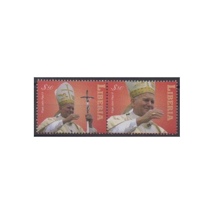 Acheter cette série de timbres du Liberia de l'année 2011 (No 4992/4993).